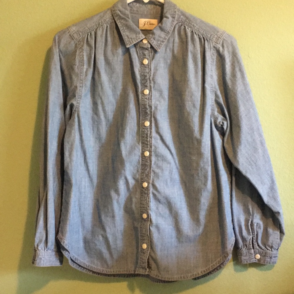 J. Crew Chambray button up